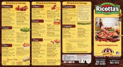 party - Ricottas Pizza