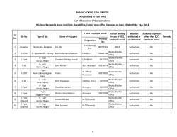 Bastacolla Area - Bharat Coking Coal Limited