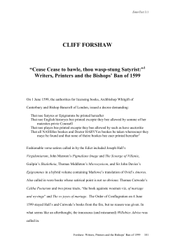 cliff forshaw - Brunel University