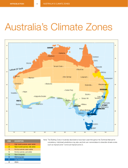 Climate Zones - Rams Insulation