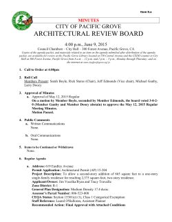 architectural review board