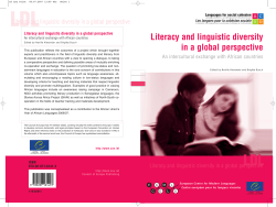 Literacy and linguistic diversity in a global perspective