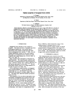 Optical properties of hexagonal boron nitride