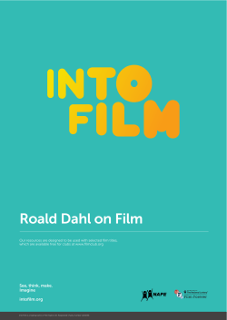 Roald Dahl on Film