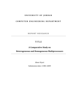 A Comparative Study on Heterogeneous and Homogeneous