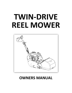 LawnMaster Reel Operating Manual PDF