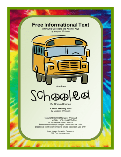 Free Informational Text - Taking Grades Publishing Company