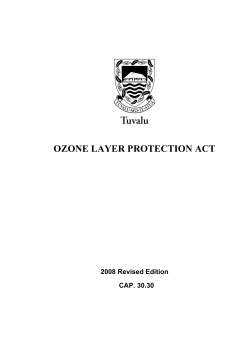Ozone Layer Protection Act