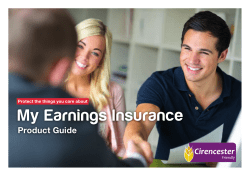 Product Guide - Cirencester Friendly