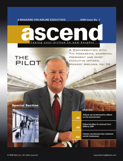 Alaska Airline`s Staying Power