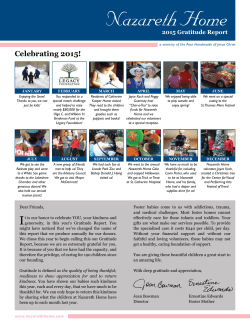 our 2015 Annual Report
