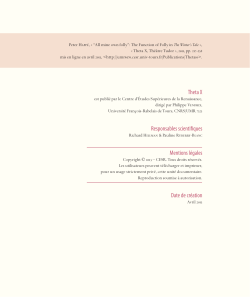 Theta X Responsables scientifiques Mentions l&eacute;gales Date de