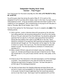 Independent Reading Novel Study Hatchet - Final
