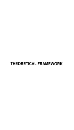 theoretical framework