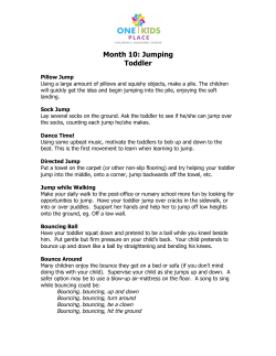 Toddler Jumping - One Kids Place