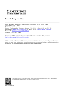 Journal of - Thomas Piketty