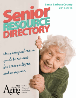 Santa Barbara County Senior Resource Directory