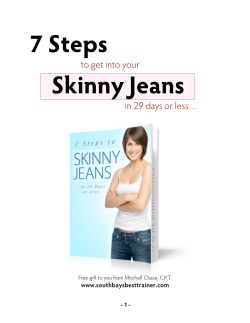 7 Steps Skinny Jeans - Mitch Chase