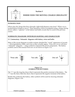 Section 3 WHERE DOES THE MOVING CHARGE ORIGINATE?