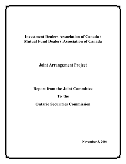 MR0319 - Investment Dealers Association/Mutual Fund