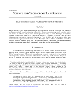 The Classification Problem - Columbia Science and Technology