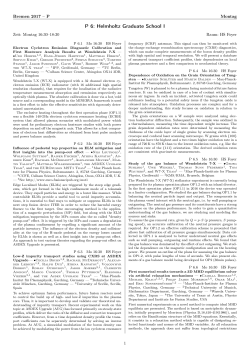 P 6.1&ndash;6.16 - DPG