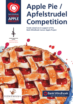 Apple Pie Competititon A4 Entry Form.indd