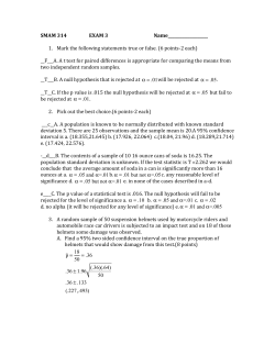 Exam 3 - RIT