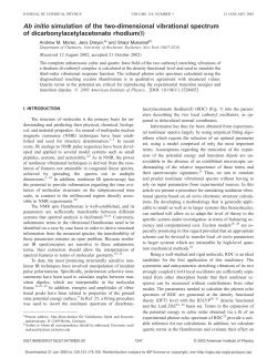 Ab initio simulation of the two-dimensional