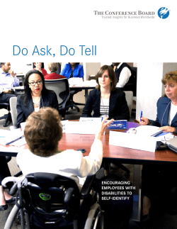 Do Ask, Do Tell