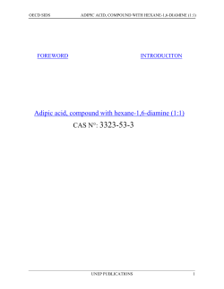 Adipic acid, compound with hexane-1,6-diamine (1:1)