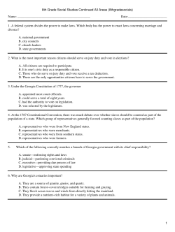 8th Grade Social Studies Continued All Areas (8thgradesocials)