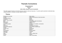 Thematic Connections