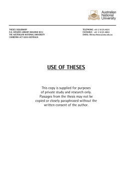 - ANU Repository