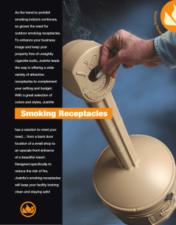 Smoking Receptacles