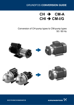 CH &rarr; CM-A CHI &rarr; CM-I/G