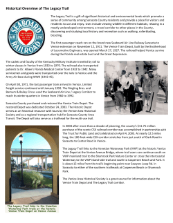 History of the Legacy Trail