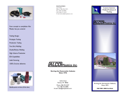 Alco Brochure - ALCO Plastics, Inc.
