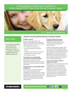 Understanding Orthodontic Benefits For Delta Dental PPO And