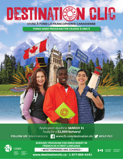 Brochure - Destination Clic