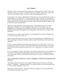 Acts Chapter 1 - Discover Revelation