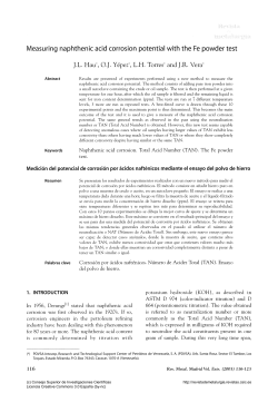Measuring naphthenic acid corrosion potential with the Fe powder test