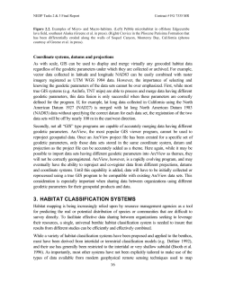 Habitat Classification Systems