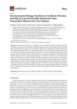 Environmental Benign Synthesis of Lithium Silicates and Mg