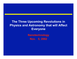 Nanotechnology