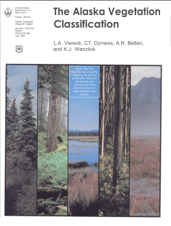 The Alaska Vegetation Classification