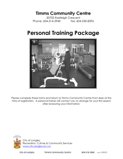 Personal Training Package