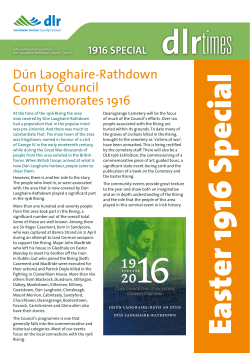 DLR Times 1916 Special Edition - Dun Laoghaire Rathdown County