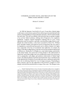 congress, ex parte young, and the fate of the