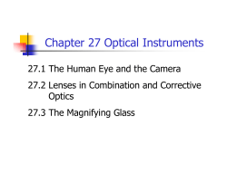 Chapter 27 Optical Instruments